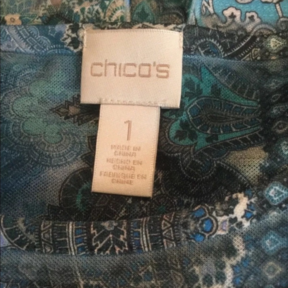 Chico’s Rhinestone Pullover Top - Picture 5 of 8